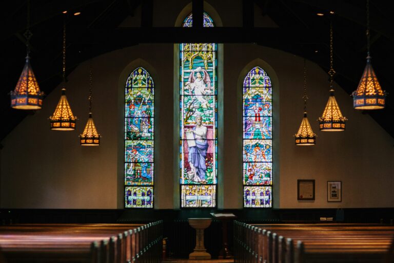 stained glass windows